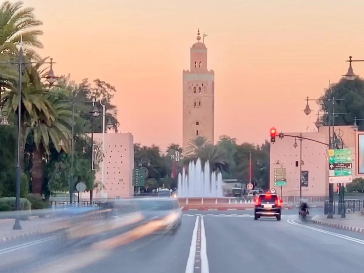 Authentic Moroccan Charm Apartment In Marrakech Terrace location