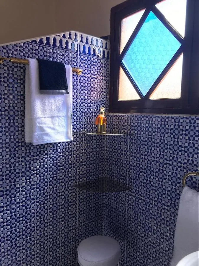 Authentic Moroccan Charm Apartment In Marrakech Terrace 마라케시
