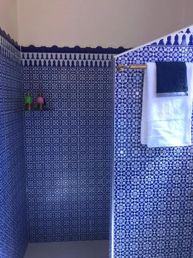 Authentic Moroccan Charm Apartment In Marrakech Terrace 마라케시 리야드